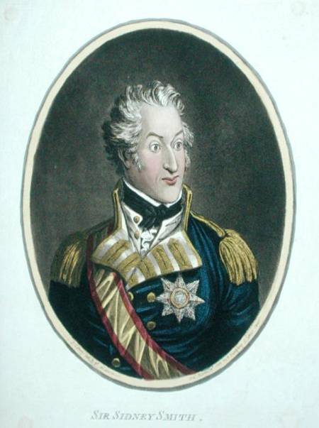 Sir Sidney Smith (1764-1840) from James Gillray