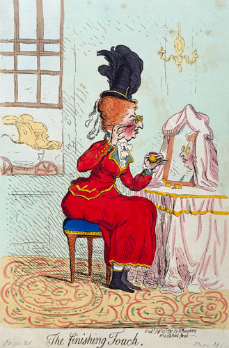 The Finishing Touch from James Gillray