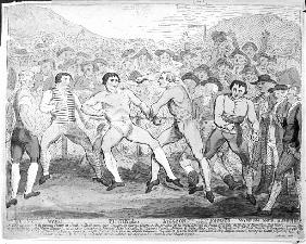 Boxing match between Thomas Futrell and John Jackson, June 9th 1788