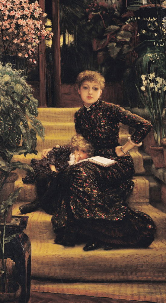 Mother and Child or The Older Sister from James Jacques Tissot