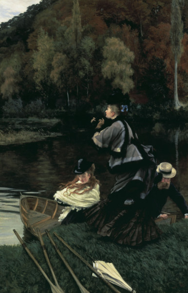 J.Tissot, Autumn on the Thames /painting from James Jacques Tissot