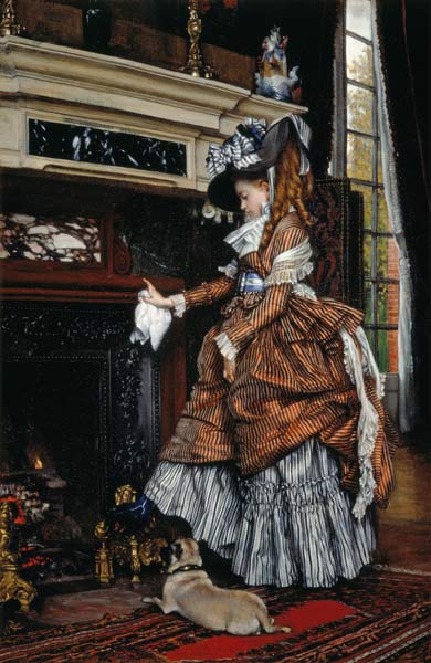 La Cheminee from James Jacques Tissot