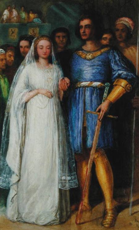 The Knight's Bridal from James Smetham