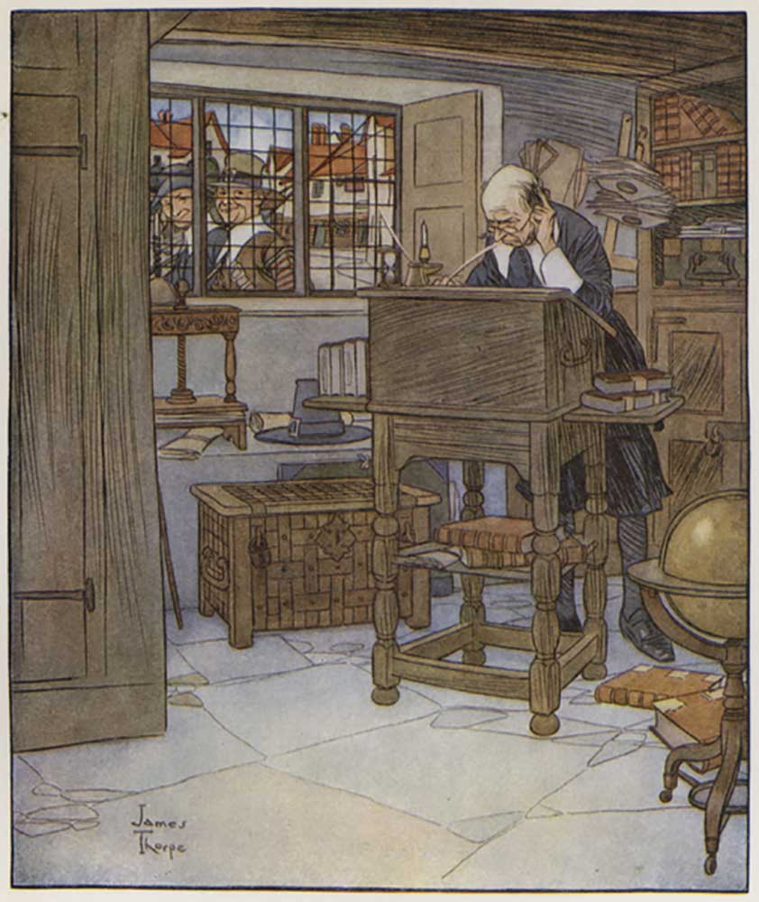 Illustration für The Compleat Angler von Izaak Walton from James Thorpe