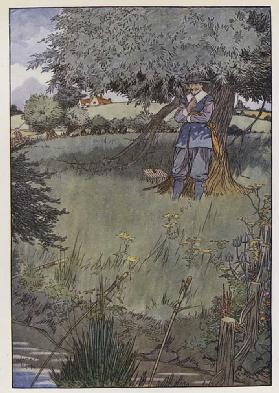 Illustration für The Compleat Angler von Izaak Walton