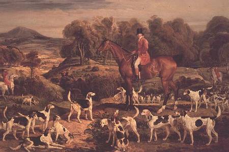 Ralph Lambton and his Hounds from James Ward