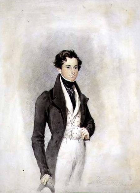 Portrait of an Elegant Gentleman from James Warren Childe