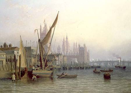 Westminster from James Wilson Carmichael