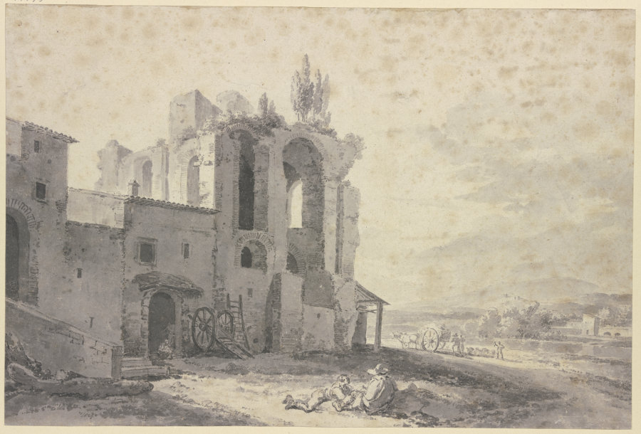 Römische Ruine from Jan Asselijn