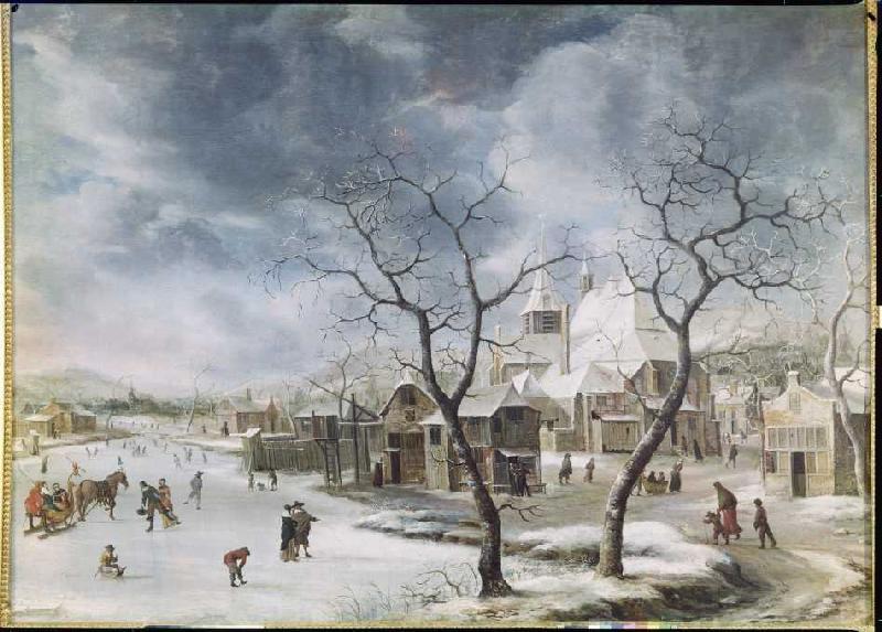 Winterlandschaft. from Jan Beerstraaten