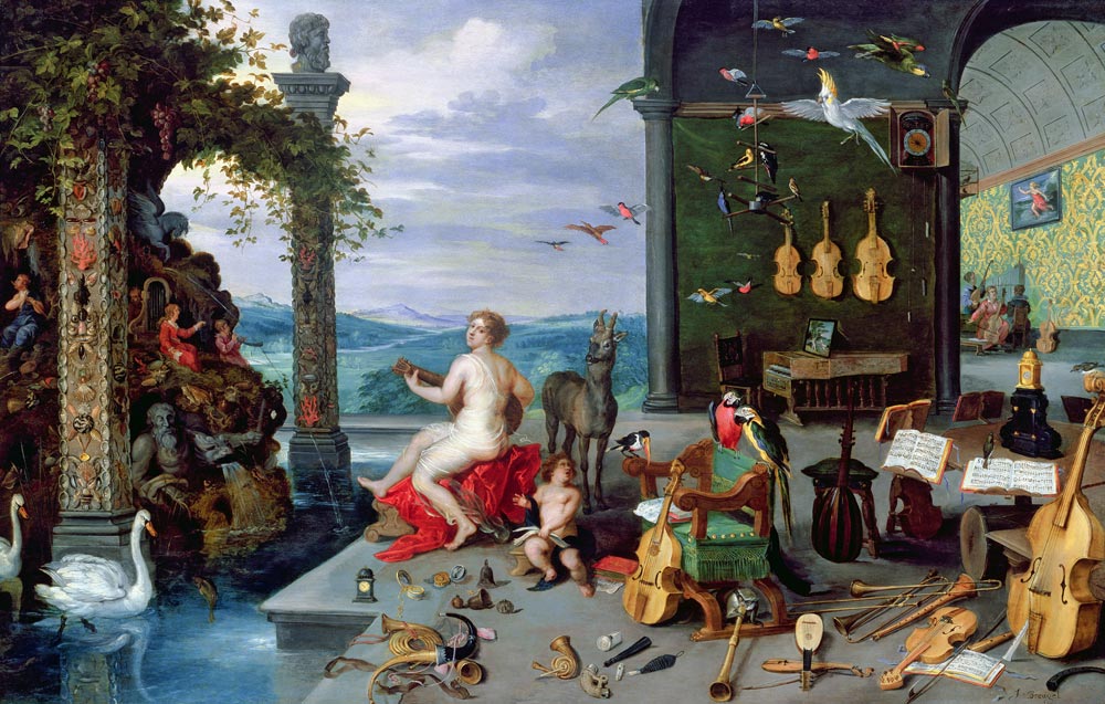 Allegory of Music from Jan Brueghel d. Ä.