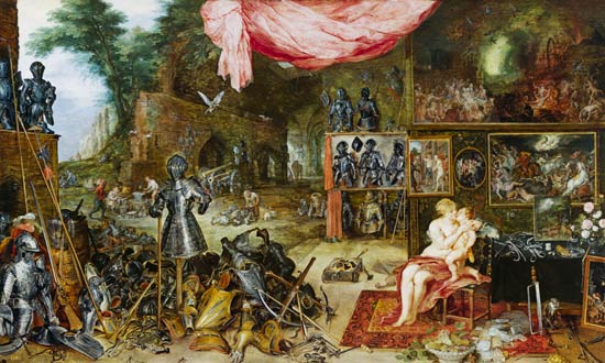 Allegorie des Gefühls. Ausgeführt mit Peter Paul Rubens. from Jan Brueghel d. Ä.