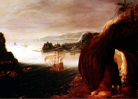 Shipping Scene from Jan Brueghel d. Ä.