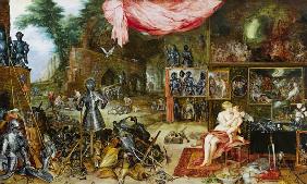 Allegorie des Gefühls. Ausgeführt mit Peter Paul Rubens.