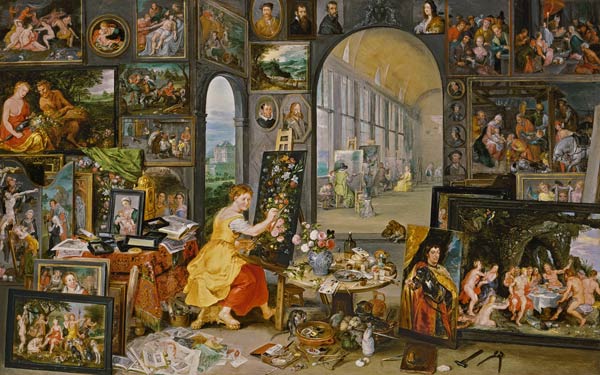 Allegory of Painting from Jan Brueghel d. J.