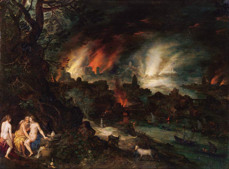 Sodom and Gomorrah / Brueghel the Elder from Jan Brueghel d. J.