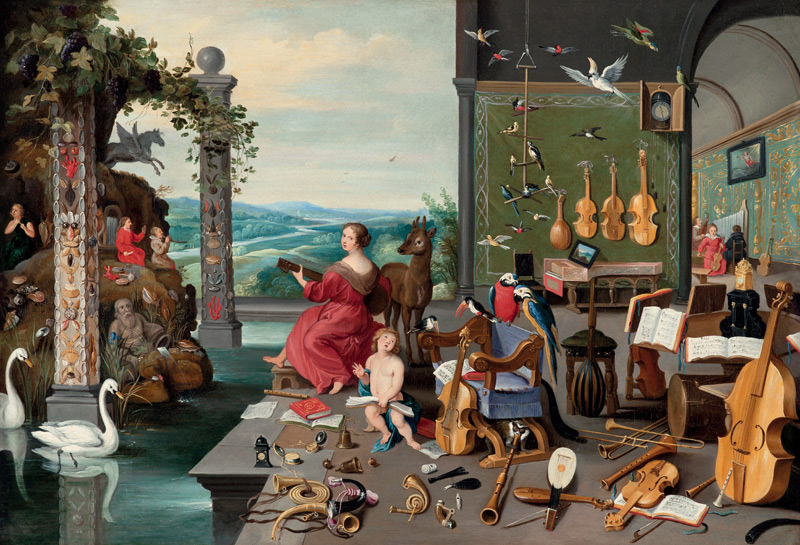 The Allegory of Hearing from Jan Brueghel d. J.