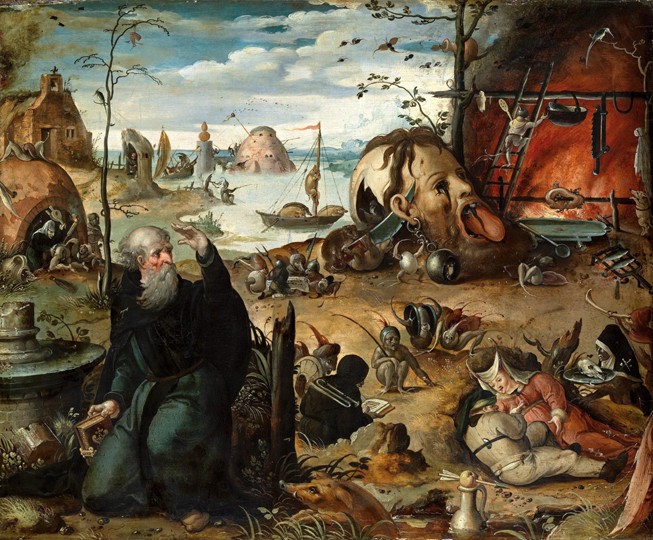 The Temptation of Saint Anthony from Jan Mandyn
