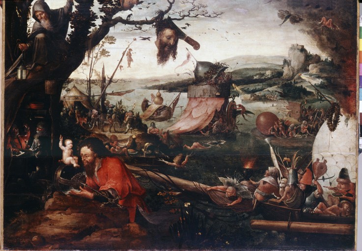 Landscape with the Parable of Saint Christopher from Jan Mandyn
