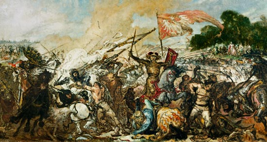 Schlacht bei Tannenberg from Jan Matejko