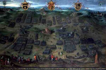 The Battle of Moncontour, 30 October 1569 from Jan Snellinck