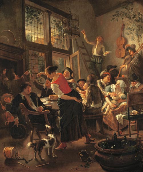 Family Meal from Jan Steen