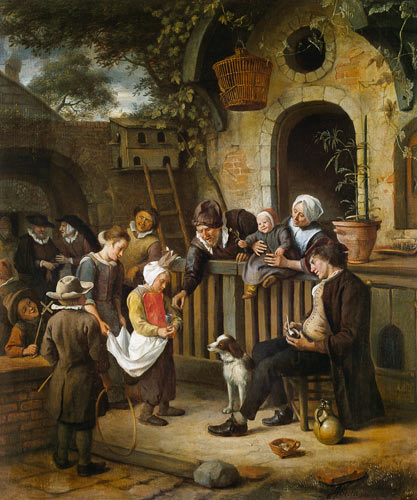 The Little Idiot from Jan Steen