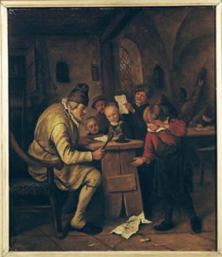 The School Master from Jan Steen