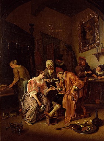 Sick old Man from Jan Steen