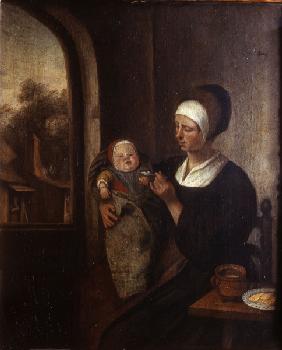 Jan Steen/ Mutter und Kind/Frühwerk