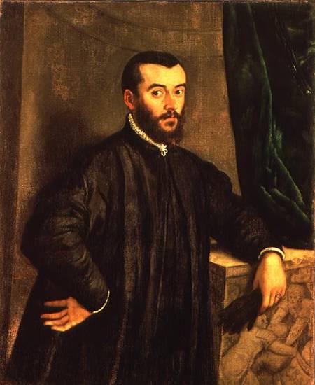 Portrait of Andrea Vesalius (1514-64) from Jan Stephen Calcar
