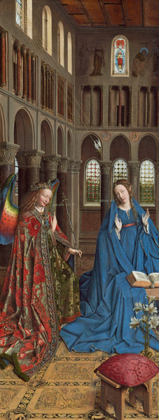 The Annunciation from Jan van Eyck
