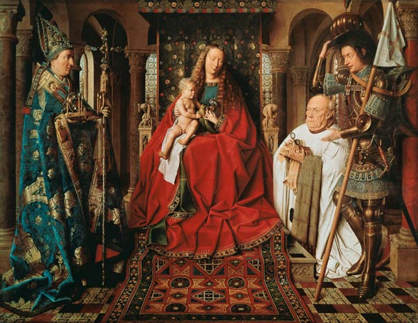 Die Madonna des Kanonikus Georg van der Paele from Jan van Eyck