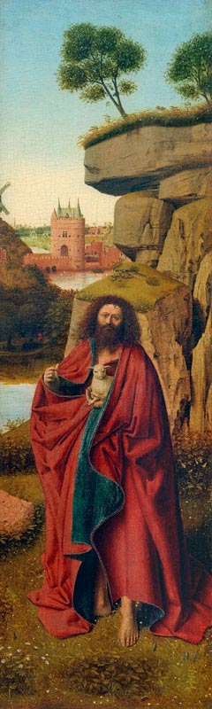 John th.Bapt from Jan van Eyck