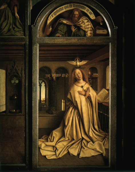Ghent Altar, Mary from Jan van Eyck