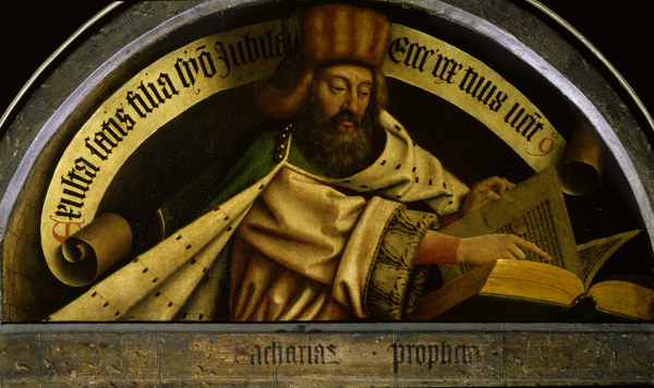 Prophet Zechariah, Jan v.Eyck,Ghent Altar from Jan van Eyck