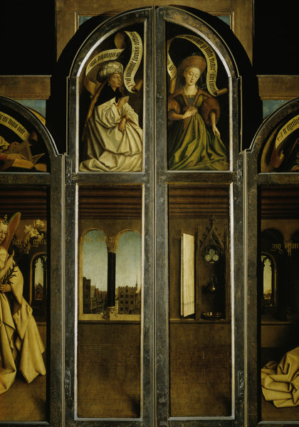 Ghent Altar , Sibyls from Jan van Eyck