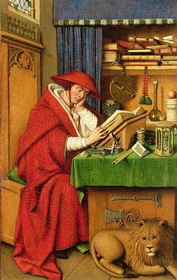 St. Jerome in his Study from Jan van Eyck