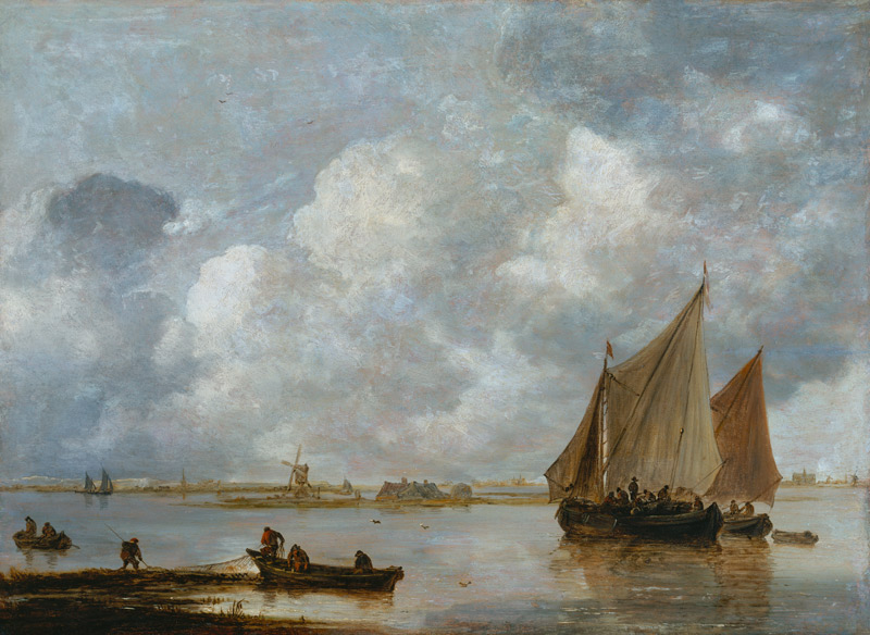 Das Haarlemer Meer from Jan van Goyen