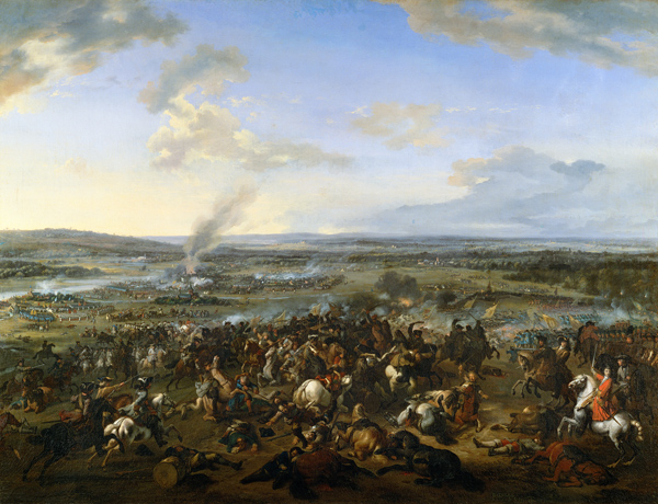 Die Schlacht bei Höchstädt am 13.8.1704 from Jan van Huchtenburgh