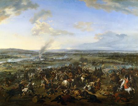 Die Schlacht bei Höchstädt am 13.8.1704