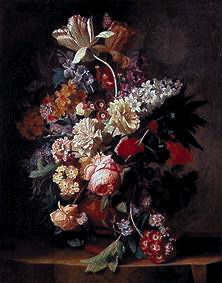 Blumenstrauss in einer Tonvase from Jan van Huysum