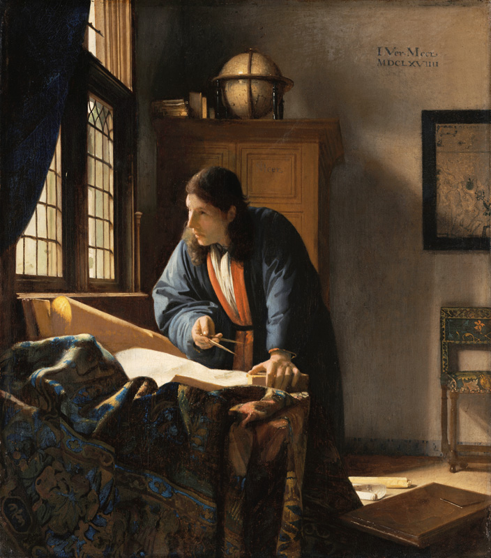 Der Geograf from Jan Vermeer van Delft