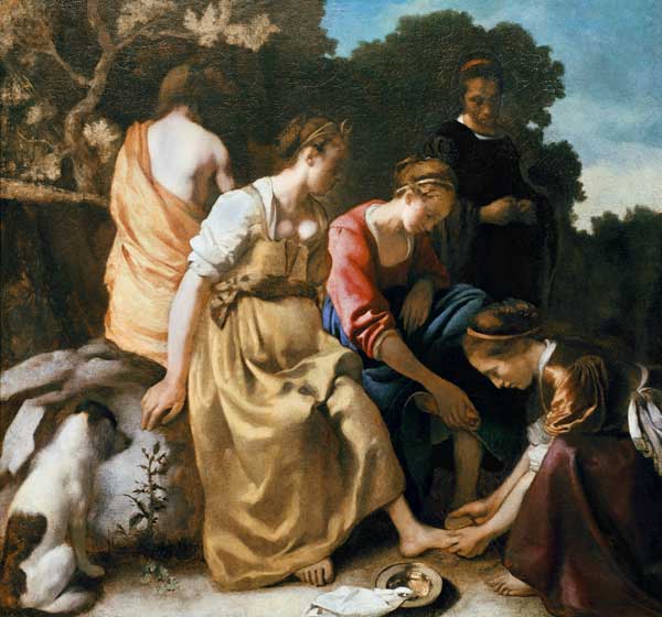 Diana und ihre Begleiterinnen from Jan Vermeer van Delft