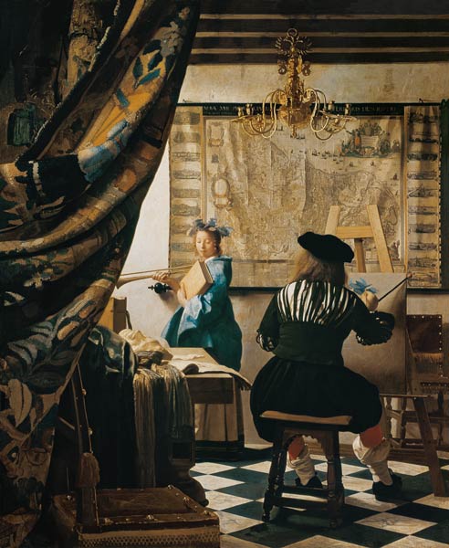 Die Malkunst from Jan Vermeer van Delft