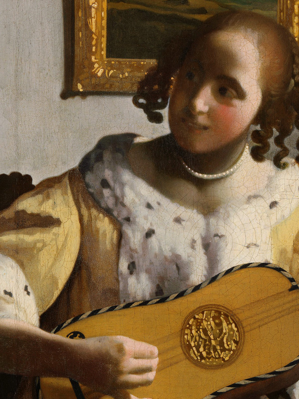 The Guitar Player from Jan Vermeer van Delft