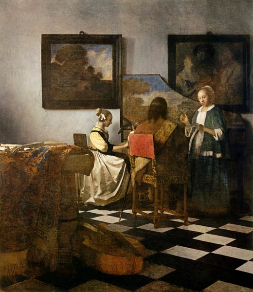 Das Konzert from Jan Vermeer van Delft