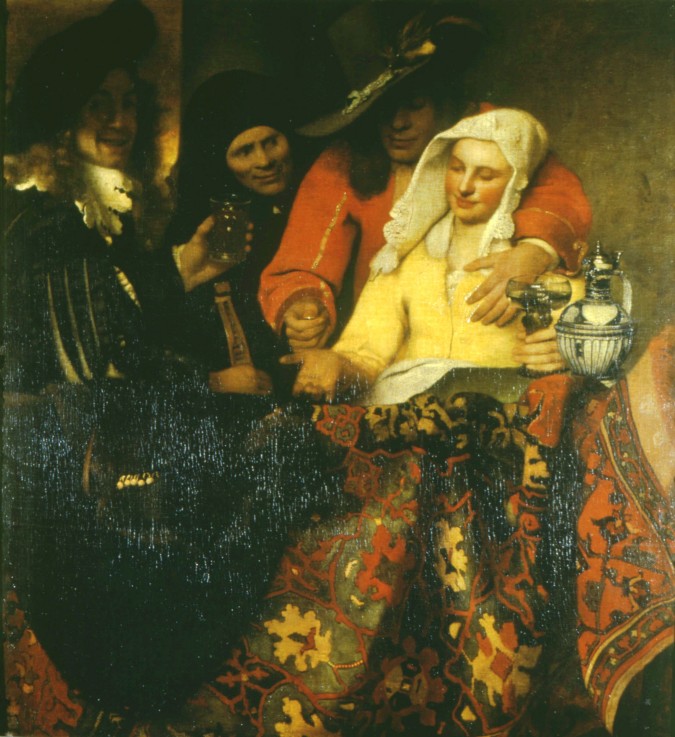 The Procuress from Jan Vermeer van Delft