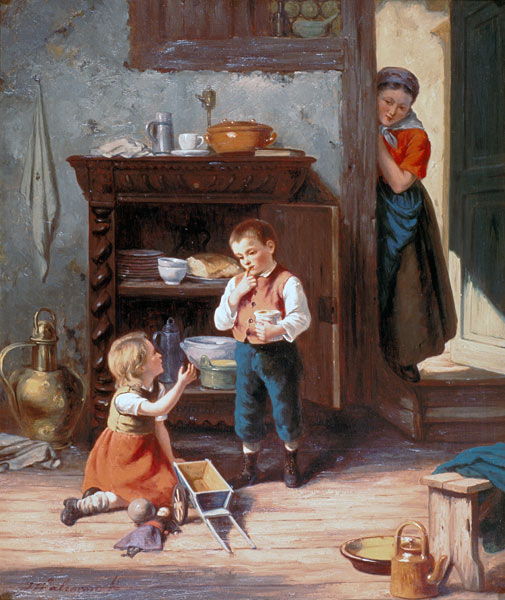 Children playing from Jan Walraven
