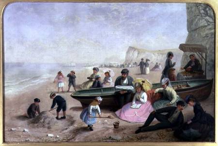 A Seaside Scene from Jane Maria Bowkett